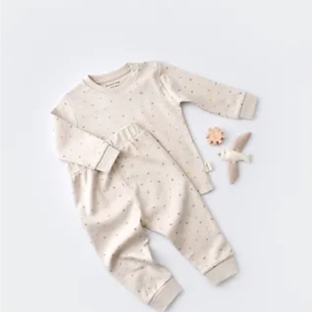 New Long Sleeved Body and Pant Set/ 100% Organic Cotton.